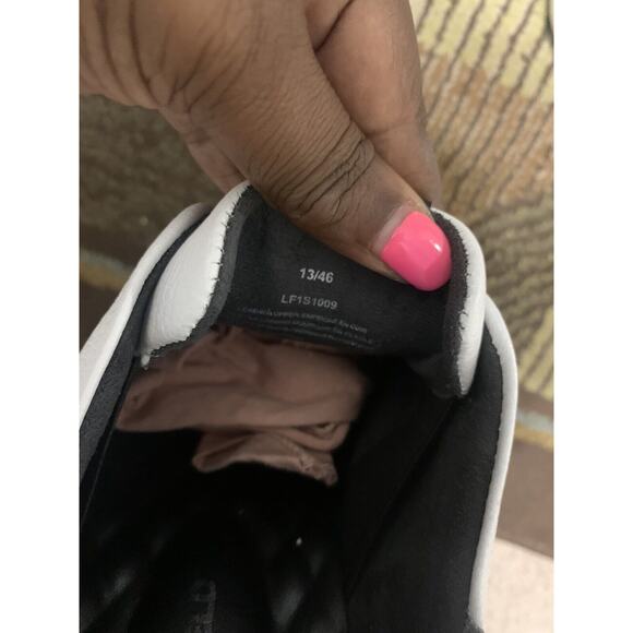 Karl Lagerfeld Paris Slip On Laceless White Leather Sneakers Men’s US 13 EU 46 - Picture 10 of 10